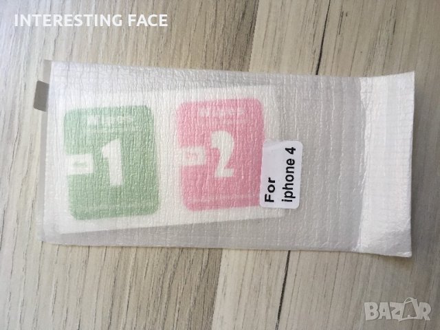 Стъклен протектор за iPhone 4