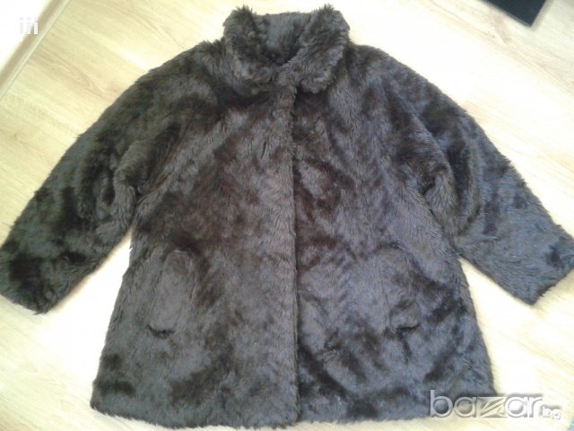 Палто от еко кожа, снимка 1 - Палта, манта - 14305478