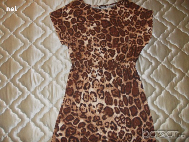 Тигрова рокля, снимка 1 - Рокли - 9319506