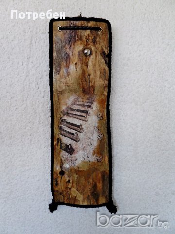 Стенно пано "пиано" - ръчна изработка., снимка 2 - Декорация за дома - 10695772