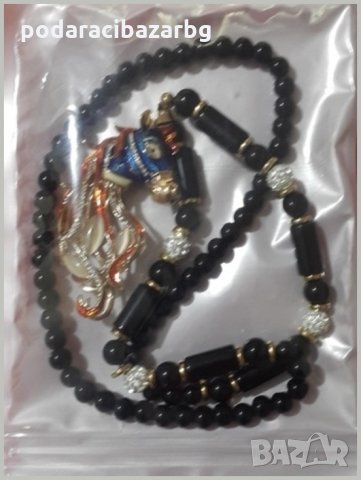 ДЪЛЪГ ГЕРДАН-КОН С КРИСТАЛИ И МЪНИСТА, снимка 1