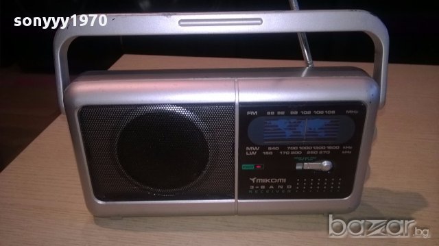 mikomi 3 band receiver-внос швеицария, снимка 9 - Ресийвъри, усилватели, смесителни пултове - 14644251