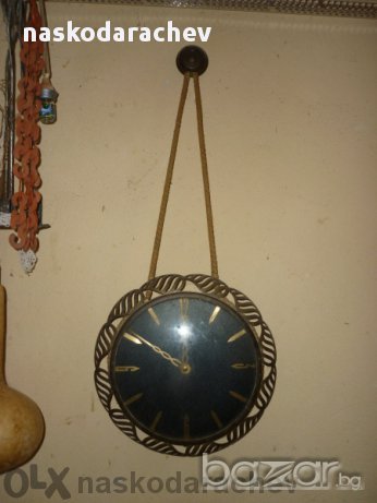 Немски стенен часовник СОНЕБЕРГ / SONNEBERG germany veb feinmechanik 11/2613, снимка 6 - Антикварни и старинни предмети - 11854242