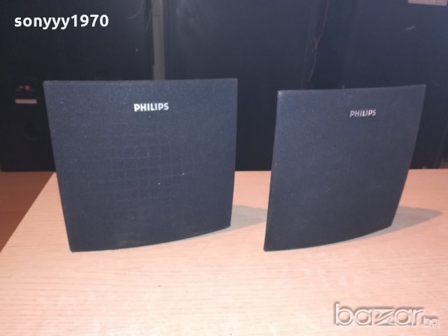 philips-2бр тонколони-внос швеицария-19х19х8см