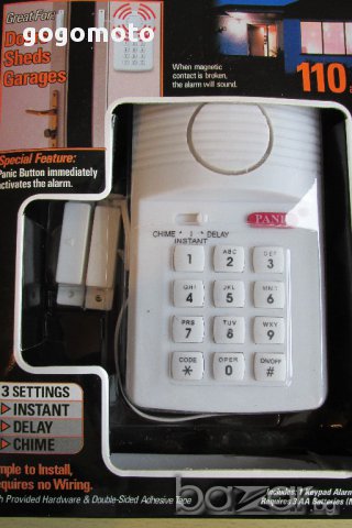 нова аларма, МИНИ АЛАРМА ГОНГ, МЕЛОДИЯ, СИРЕНА, С КОД,GOGOMOTO.BAZAR.BG®, снимка 15 - Други стоки за дома - 17129704