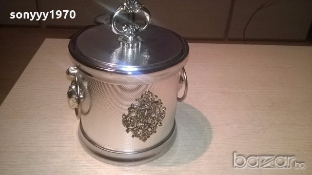 JAPAN-Японска купа за лед с капак-23х18см-внос швеицария, снимка 3 - Антикварни и старинни предмети - 18411837