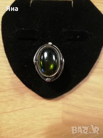 Уникален сребърен пръстен