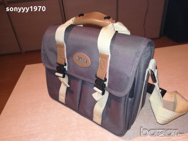 nikon-профи фотографска чанта-внос швеицария-30х25х12см