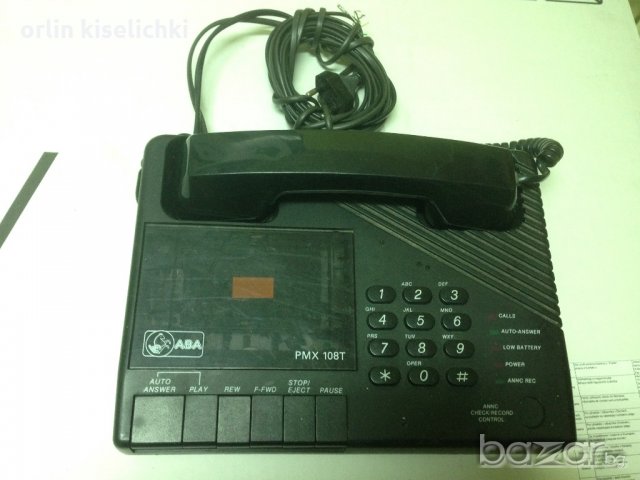 Телефон със секретар/касетка/