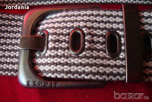Esprit-original Естествена кожа и лен,,,чисто нов, снимка 3 - Колани - 9784041