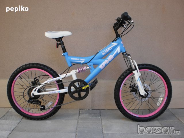 Продавам колела внос от Германия МТВ детски велосипед SPIKE SUGAR 20 цола модел 2020г
