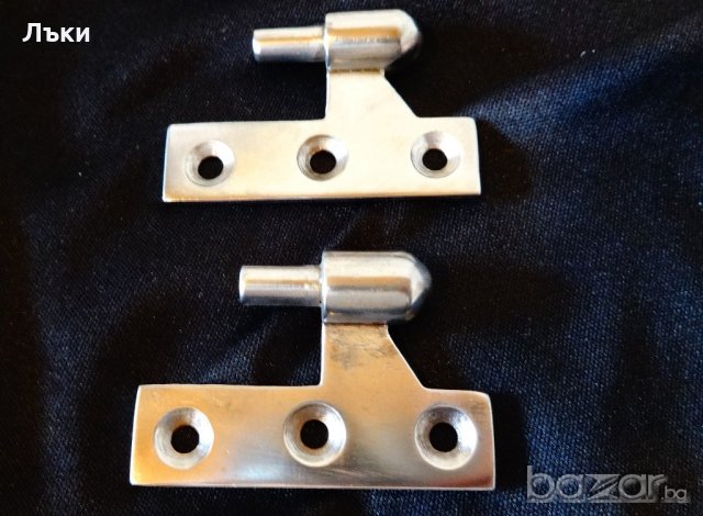 Хромирани метални панти. , снимка 3 - Дограми - 20576703
