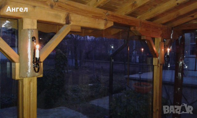 Свещник за механа/барбекю, снимка 6 - Лампи за стена - 24719946