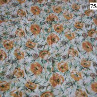 ПЛАТОВЕ – РАЗЛИЧНИ МАТЕРИИ ЦВЕТОВЕ десени, Плат флорални мотиви цветя каре райе, снимка 9 - Платове и дамаски - 14465431