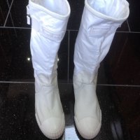 Нови бели ботуши G-Star Raw оригинал, внос Англия., снимка 8 - Дамски ботуши - 19814110