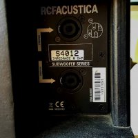 Продавам RCF S4012 Woofer , снимка 3 - Тонколони - 22216302