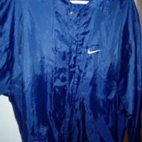 Тъмно синьо яке ветровка Nike, размер 52, снимка 1 - Якета - 23965876