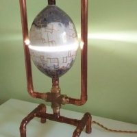 Спешно Лампа Драконово яйце- by Games of Thrones-минималист дизайн-Led-Cooper-Скулптура, снимка 5 - Настолни лампи - 20493938