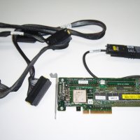 Raid LSI P400 HP 512mb контролер, волт регулатор, кеш HP, снимка 1 - Друга електроника - 19517453
