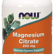 NOW Magnesium Citrate, 100 таблетки / 250 таблетки
