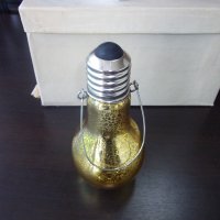 Декоративна ЛЕД лампа, имитация на обикновена крушка, снимка 1 - Настолни лампи - 25523100