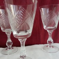  кристални чаши за вино ракия уиски коняк , снимка 16 - Чаши - 20115055