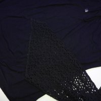 S/M Блуза черна Danza – S/M, снимка 5 - Блузи с дълъг ръкав и пуловери - 24466695