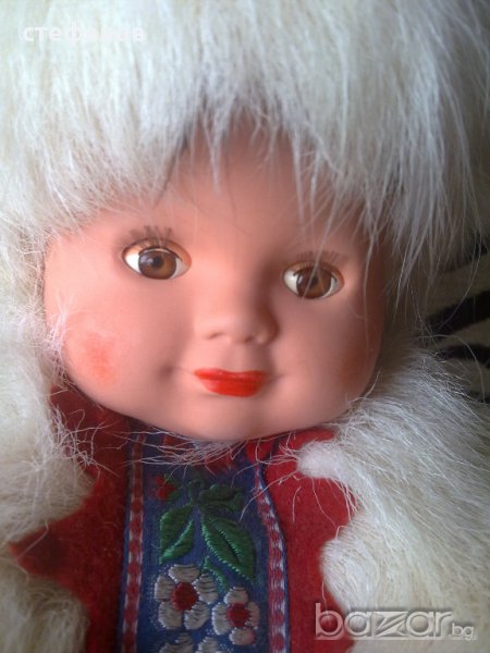Кукла с дрехи от сребърна лисица, снимка 1