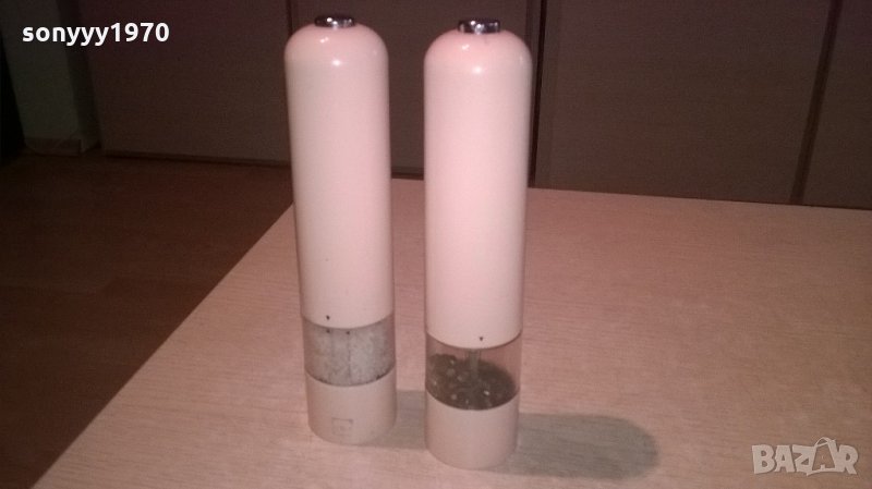 stoha design-ел мелници за пипер и сол-внос швеция, снимка 1