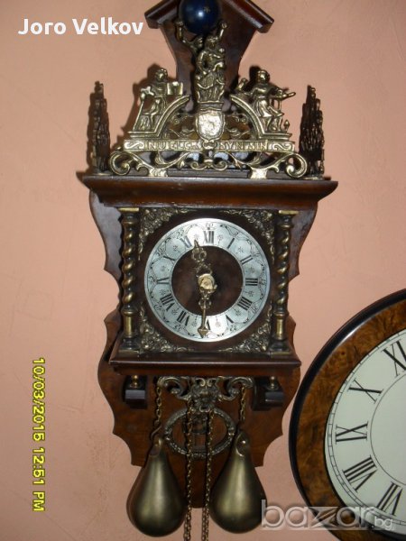 Холандски стенен часовник "Zaanse", снимка 1