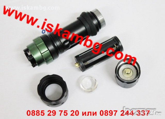 Мощен фенер ( ПРОЖЕКТОР ) POWER STYLE с CREE LED,500 lm, Police, снимка 11 - Екипировка - 12392141