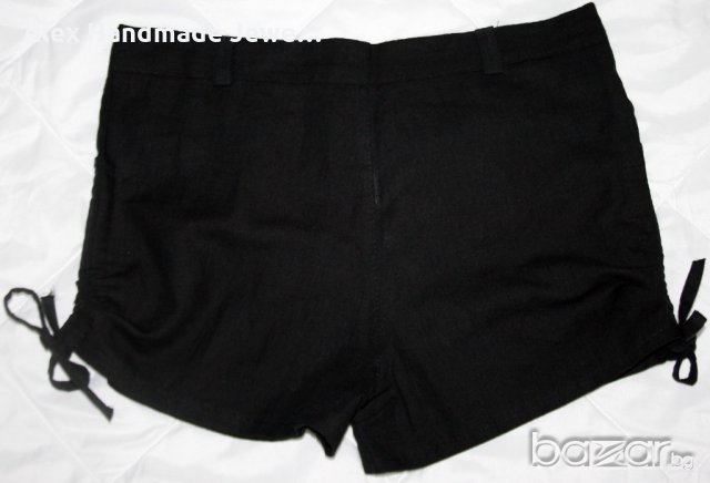 Нови с етикет къси панталонки с камъчета размер L, снимка 5 - Къси панталони и бермуди - 18269083