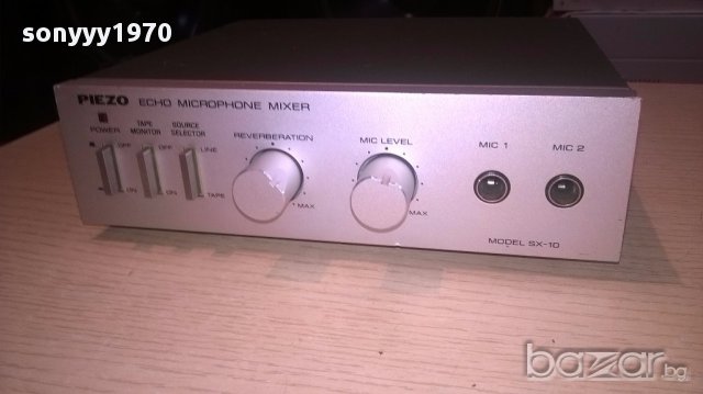 Piezo sx-10-made in japan-внос швеицария, снимка 4 - Ресийвъри, усилватели, смесителни пултове - 16556903