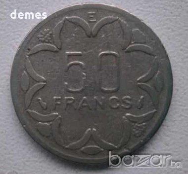  50 сефа франка Е-Камерун,1977 г., 25L