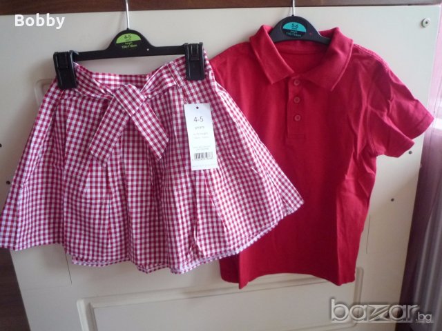 Нови 2 блузки GEORGE 4-5 години, снимка 6 - Детски тениски и потници - 18209383