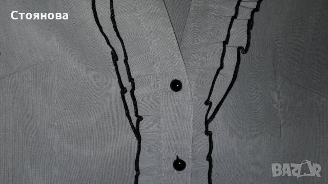 Дамски блузи 46 размер и елек с дантела, снимка 7 - Блузи с дълъг ръкав и пуловери - 25449805