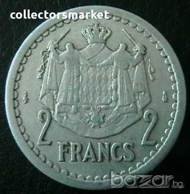 2 франка 1943, Монако