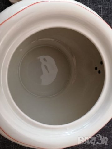 Стар немски порцеланов чайник. , снимка 8 - Колекции - 24798507