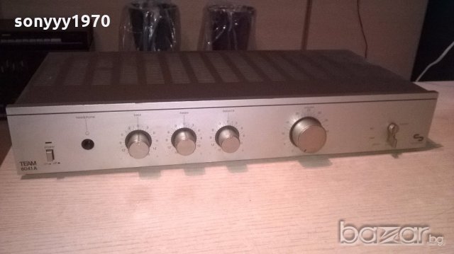 schneider 6041a-amplifier hi-fi germany-внос швеицария, снимка 2 - Ресийвъри, усилватели, смесителни пултове - 18663369