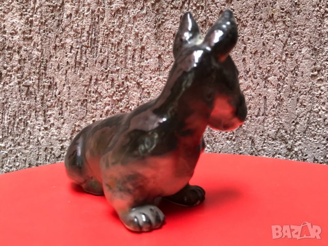 Порцеланова фигура на куче Ризеншнауцер , снимка 3 - Статуетки - 24268935
