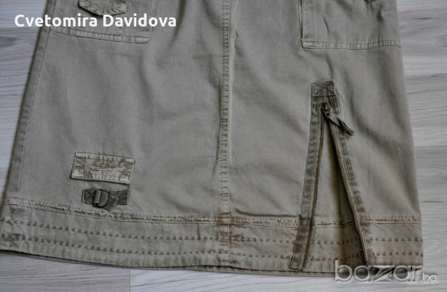 Пола кафява, снимка 2 - Поли - 20596710