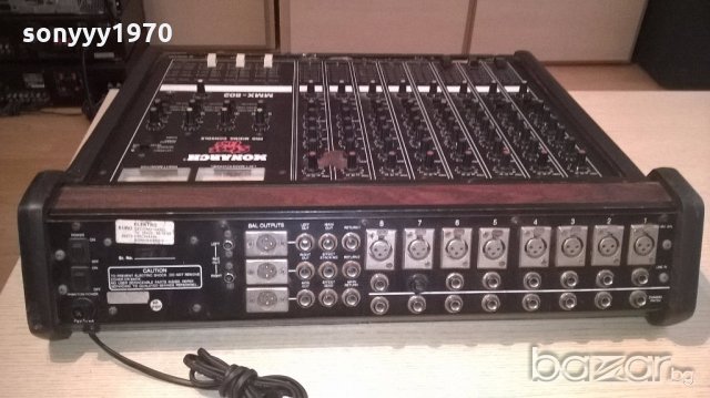 monarch stage line pro mixing console-mmx-802-внос швеицария, снимка 11 - Ресийвъри, усилватели, смесителни пултове - 18915373