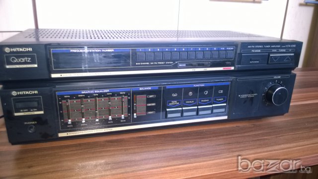 hitachi hta-d30-stereo receiver-нов внос от франция, снимка 1 - Ресийвъри, усилватели, смесителни пултове - 7381317