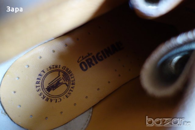 нови кожени обувки Clarks Originals, 31ви номер, снимка 5 - Детски маратонки - 17508335