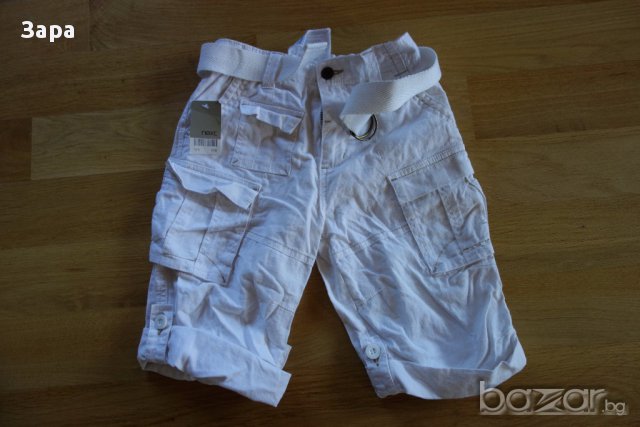 нови къси панталони Next, 7г, снимка 1 - Детски къси панталони - 16454396