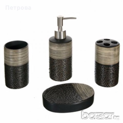 Керамичен комплект за баня от три части, снимка 2 - Други стоки за дома - 18866594