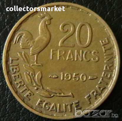 20 франка 1950, Франция
