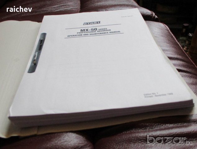 ★ █▬█ █ ▀█▀ ★ OTARI MX-50D – Професионален мастер рекордер от висок клас, снимка 10 - Декове - 20454731