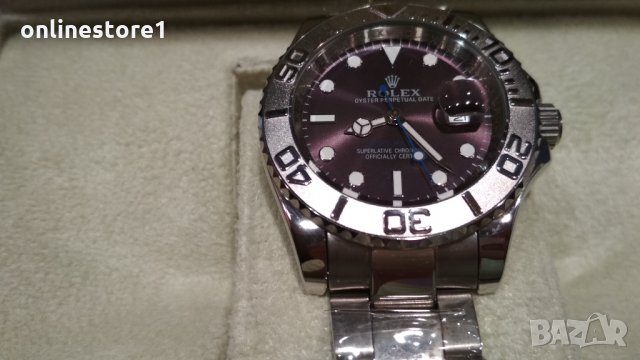 Ролекс / Rolex Yacht-Master Rhodium 40 мм, снимка 5 - Мъжки - 22478180