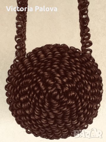 Модерна кръгла чанта за рамо стил бохо, снимка 2 - Чанти - 25402139